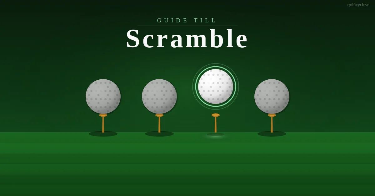 Scramble golf